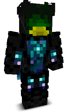 Front of Burhh's Minecraft skin