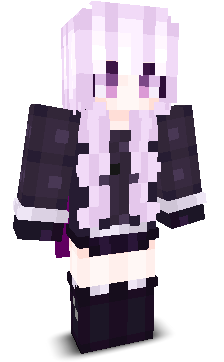 Front of HotEmma's Minecraft skin