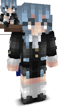 Front of Kerka's Minecraft skin