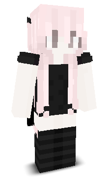 Front of Violence's Minecraft skin