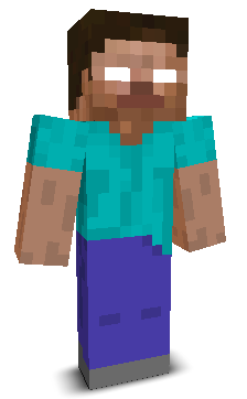 Front of eloman1's Minecraft skin